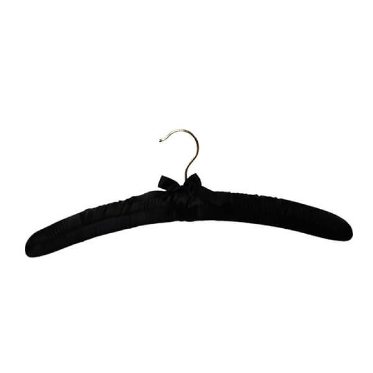 Black Padded Hanger