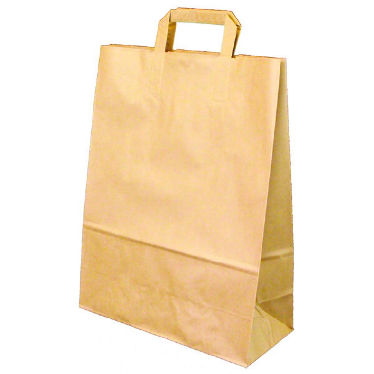Large Fashion Carrier Bag (brown)