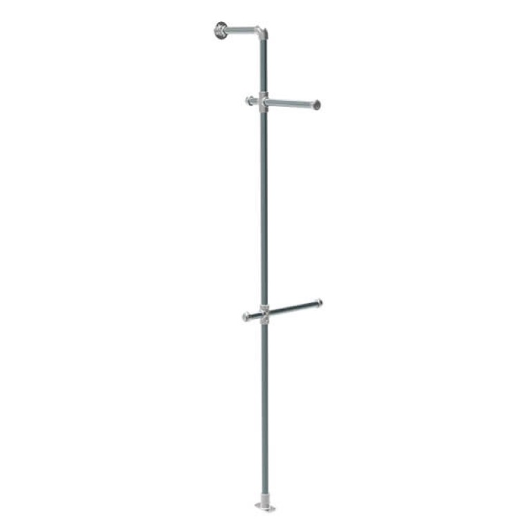 Bronx Wall Mounted Single Pole Display Unit