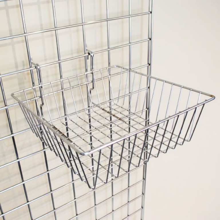 Small Grid Basket - Shallow