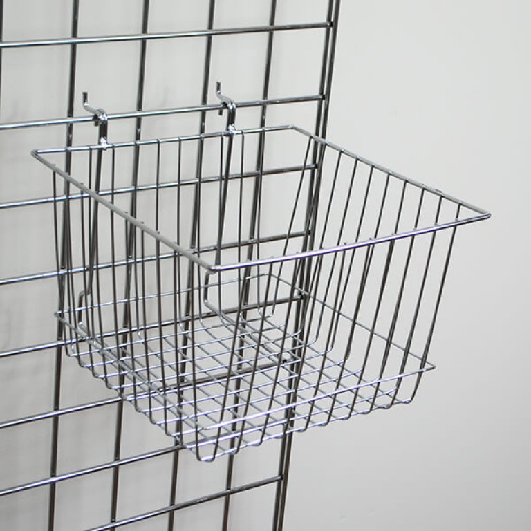 Square Grid Basket - Deep