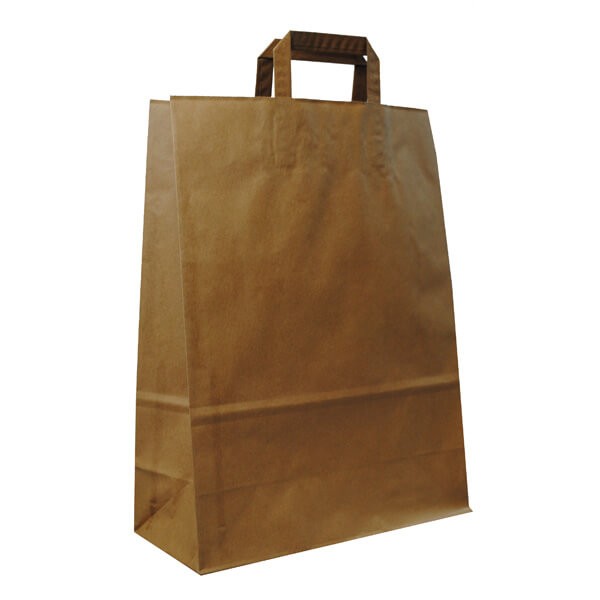 Large Fashion Carrier Bag (brown) - 250