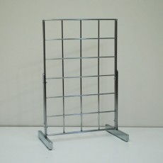 Gridwall counter display unit