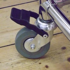 Wheel/castor with brake