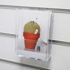 1/3 A4 Leaflet Holder for Slatwall