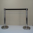 Chrome Auto-Retractable Barrier Post