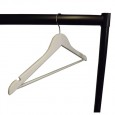 White Wooden Hanger With Bar