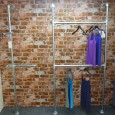 Bronx Wall Mounted Clothing Display Unit