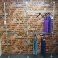 Bronx Wall Mounted Clothing Display Unit