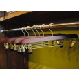 Dark Brown Wooden Clip Hangers