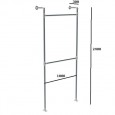 Bronx Wall Mounted Clothing Display Unit