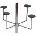 Floor Standing Hat Stand (chrome)