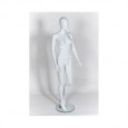 Modern Plastic Egg Headed Female Mannequin