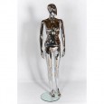 Female Chrome Egghead Mannequin