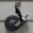 Wheel/castor with brake