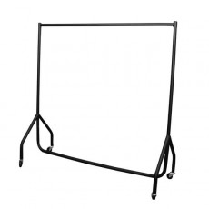 Flat Pack Clothes Rail (black)