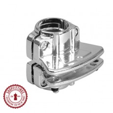 Chrome tube shelf support joint